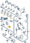 Original Vw Group Set reparat cabluri, bujie incandescenta ORIGINAL VW GROUP 4G0971782