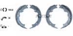 TEXTAR Set saboti frana, frana de mana TEXTAR 91080500 (91080500) - fixbox