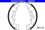 ATE Set saboti frana ATE 03.0137-0433.2 (03.0137-0433.2) - fixbox