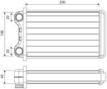 VALEO Schimbător de căldură, încălzire habitaclu VALEO 812255 (812255) - fixbox