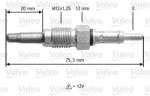 VALEO Bujie incandescenta VALEO 345181