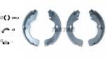 TEXTAR Set saboti frana TEXTAR 91055500 (91055500) - fixbox