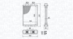 Magneti Marelli Schimbător de căldură, încălzire habitaclu MAGNETI MARELLI 350218501000 (350218501000)