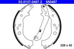 ATE Set saboti frana ATE 03.0137-0467.2 (03.0137-0467.2) - fixbox