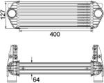 MAHLE Intercooler MAHLE CI 168 000P (CI 168 000P)
