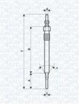 Magneti Marelli Bujie incandescenta MAGNETI MARELLI 062900061304