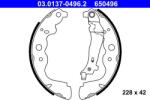 ATE Set saboti frana ATE 03.0137-0496.2 (03.0137-0496.2) - fixbox