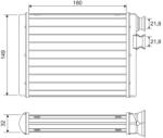 VALEO Schimbător de căldură, încălzire habitaclu VALEO 811596 (811596) - fixbox