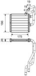 VALEO Schimbător de căldură, încălzire habitaclu VALEO 811511 (811511) - fixbox