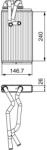 VALEO Schimbător de căldură, încălzire habitaclu VALEO 811525 (811525) - fixbox