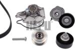 HEPU Pompa apa + Set curea transmisie cu caneluri HEPU PK05820 (PK05820) - fixbox