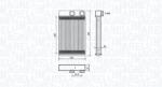Magneti Marelli Schimbător de căldură, încălzire habitaclu MAGNETI MARELLI 350218478000 (350218478000) - fixbox