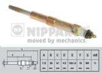 NIPPARTS Bujie incandescenta NIPPARTS J5710501