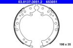 ATE Set saboti frana, frana de mana ATE 03.0137-3051.2 (03.0137-3051.2) - fixbox