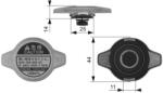 GATES Buson, radiator GATES RC134 (RC134)