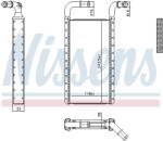 NISSENS Schimbător de căldură, încălzire habitaclu NISSENS 707241 (707241) - fixbox
