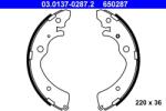ATE Set saboti frana ATE 03.0137-0287.2 (03.0137-0287.2) - fixbox