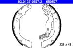 ATE Set saboti frana ATE 03.0137-0507.2 (03.0137-0507.2) - fixbox