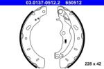 ATE Set saboti frana ATE 03.0137-0512.2 (03.0137-0512.2) - fixbox