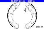 ATE Set saboti frana ATE 03.0137-0518.2 (03.0137-0518.2) - fixbox