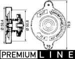 MAHLE Buson, radiator MAHLE CRB 15 000P (CRB 15 000P)