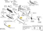 Original Toyota Spoiler inferior bara fata ORIGINAL TOYOTA 5241142110 (52411-42110)