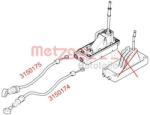 METZGER Cablu, transmisie manuala METZGER 3150175 (3150175)