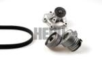 HEPU Pompa apa + Set curea transmisie cu caneluri HEPU PK03720 (PK03720) - fixbox