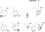 Original Renault Siguranta fuzibila ORIGINAL RENAULT 7700 410 540 (7700 410 540)