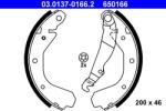 ATE Set saboti frana ATE 03.0137-0166.2 (03.0137-0166.2) - fixbox