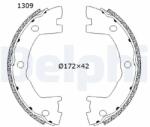 DELPHI Set saboti frana, frana de mana DELPHI LS2202 (LS2202) - fixbox