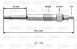 VALEO Bujie incandescenta VALEO 345102