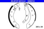 ATE Set saboti frana ATE 03.0137-0312.2 (03.0137-0312.2) - fixbox