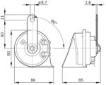 Bosch Claxon BOSCH 9 320 335 007 (9 320 335 007) - fixbox