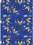  Sonic a sündisznó Speed flanel takaró 110x150cm (AYM078701) - eking