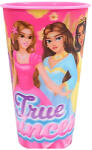  Hercegnők True 3D hatású műanyag pohár 480 ml (ARJ074753A)