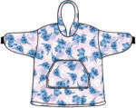  Disney Lilo és Stitch, A csillagkutya Light Rose felnőtt belebújós plüss polár takaró, poncsó (AYM076271) - eking