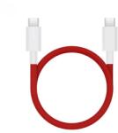OnePlus Cablu de date OnePlus SUPERVOOC Charge USB-C la USB-C, 100W, 10A, 1, 2m, DL158, 5461100660 (Rosu)