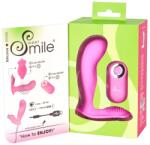 You2Toys Vibrator punct G si prostata Smile Panty Vibe roz 11, 7 cm Vibrator