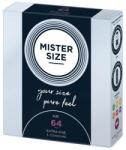 MISTER SIZE Prezervative Mister Size 64 mm 3 buc - XTOYS