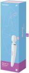 Satisfyer Vibrator clitoridian 2 in 1 Satisfyer Wand-er-Women alb Vibrator