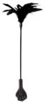 Pipedream Cravasa Guilty Pleasure Feather Crop Black
