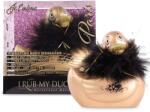 Big Teaze Toys Vibrator clitoridian in forma de ratusca aurie cu puf Vibrator