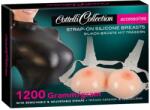 Cottelli Colection Sani din silicon cu push-up Cottelli 2x600 gr