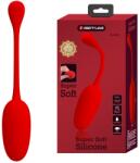 LyBaile Vibrator ou glont Pretty Love Knucker rosu 18, 6 cm Vibrator
