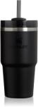 STANLEY Quencher H2. O FlowState Tumbler pahar din oțel inoxidabil cu pai mic Black 2.0 600 ml