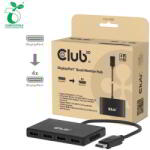 Club 3D - CSV-7400 DisplayPort Quad Monitor MST 4x4K30Hz - CSV-7400 (CSV-7400)