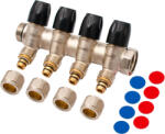 ERMETIQ Distribuitor modular 3/4" x 16 x 4 cai, Ermetiq EVP-DA1634/4DP (EVP-DA1634/4DP)