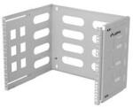 Lanberg folding bracket wall-mount 19inch 8U 497x400/240 grey (FB01-5408-10S) (FB01-5408-10S)
