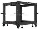 Lanberg Open rack 19inch 9U 600x600-1100 adjustable black (OR01-6109-B) (OR01-6109-B)